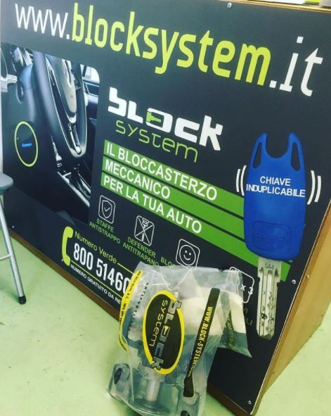 Installazione antifurto block system